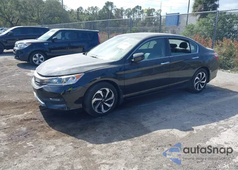 2017 Honda Accord Ex-L V6 from USA, damaged, VIN 1HGCR3F09HA005541